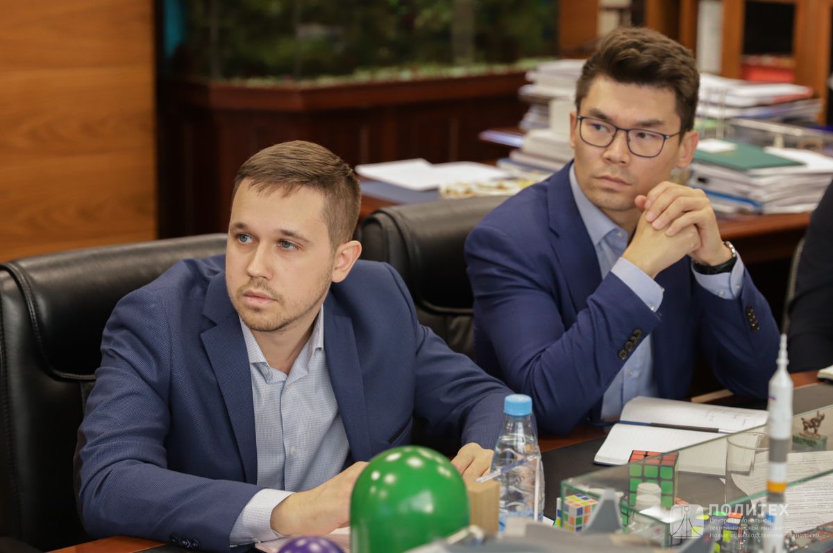 Центр НТИ СПбПУ с рабочим визитом посетил генеральный директор НПО «Центротех» Илья Кавелашвили 09 - Центр НТИ СПбПУ с рабочим визитом посетил генеральный директор НПО «Центротех» Илья Кавелашвили