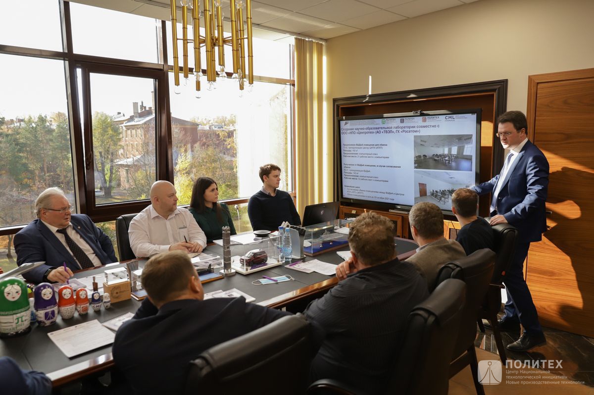 Центр НТИ СПбПУ с рабочим визитом посетил генеральный директор НПО «Центротех» Илья Кавелашвили 013 - Центр НТИ СПбПУ с рабочим визитом посетил генеральный директор НПО «Центротех» Илья Кавелашвили