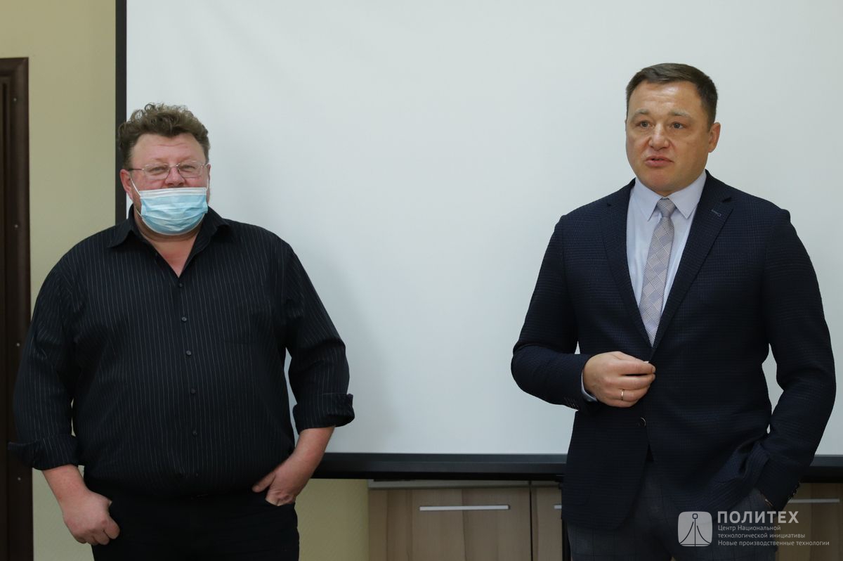 Центр НТИ СПбПУ с рабочим визитом посетил генеральный директор НПО «Центротех» Илья Кавелашвили 03 - Центр НТИ СПбПУ с рабочим визитом посетил генеральный директор НПО «Центротех» Илья Кавелашвили