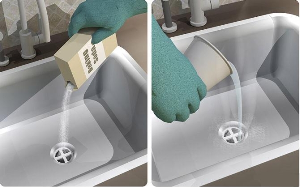 Проверенные домашние средства, которые помогут быстро прочистить слив