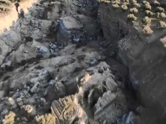 Российский ученый объяснил происхождение гигантской трещины в турецкой провинции Хатай