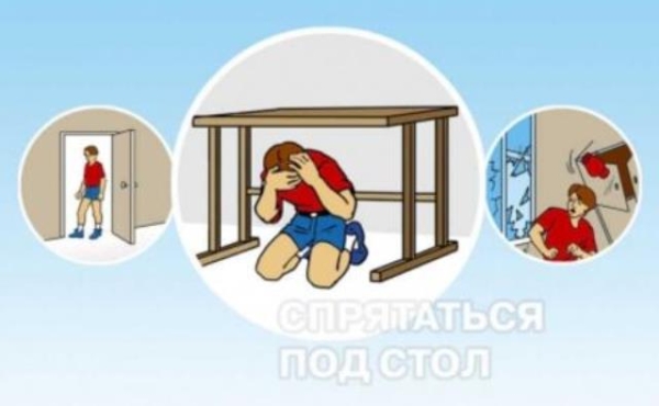 Как вести себя при землетрясении: главные правила безопасности