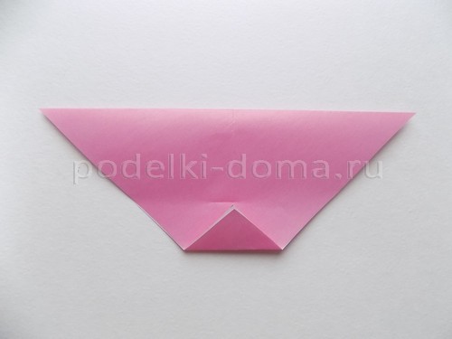 Зайчик из бумаги (оригами)