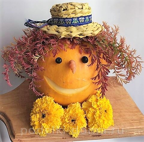 Поделки из тыквы Поделки из тыквы