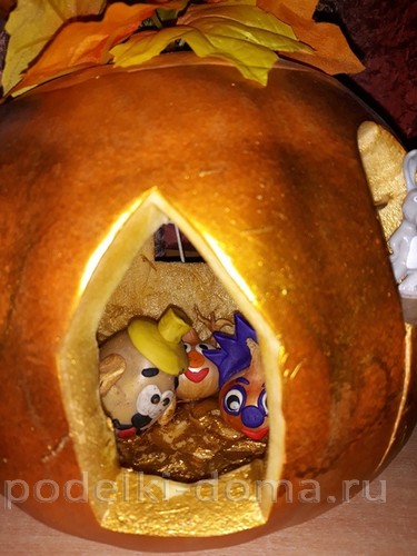 Поделки из тыквы Поделки из тыквы