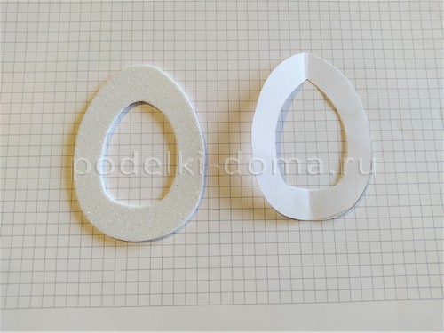 Пасхальный пакетик из картона Пасхальный пакетик из картона