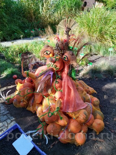 Поделки из тыквы Поделки из тыквы