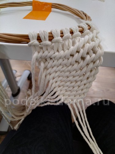 Ангел в технике макраме Ангел в технике макраме