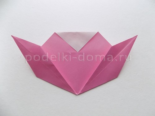 Зайчик из бумаги (оригами)