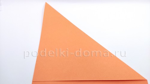 Кленовый лист из бумаги, оригами