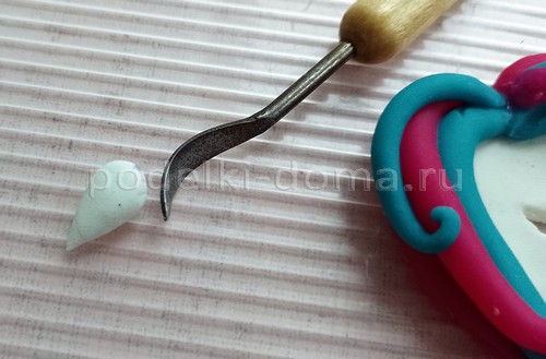 Детская поделка — лепим единорога Детская поделка — лепим единорога