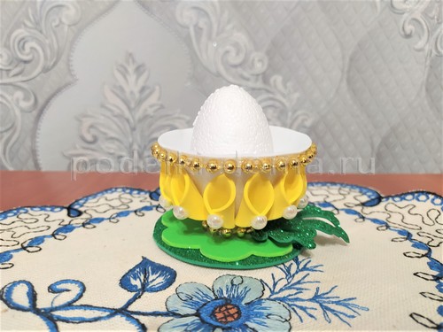 Пасхальный пакетик из картона Пасхальный пакетик из картона