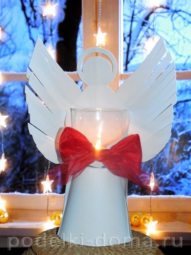 Как сделать свечу из картона и фоамирана — 3 МК