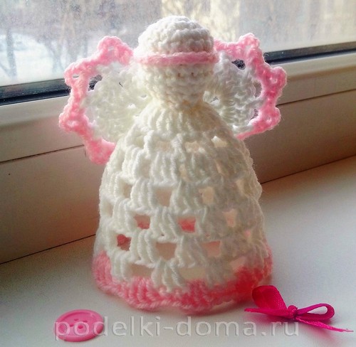 Ангел в технике макраме Ангел в технике макраме