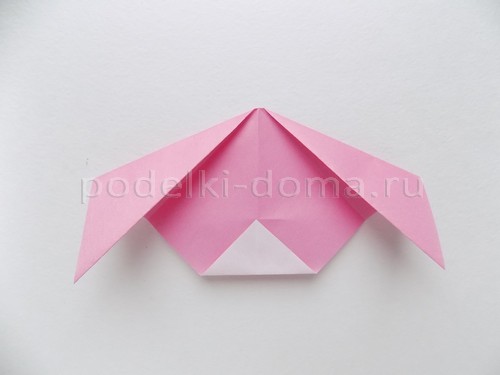 Зайчик из бумаги (оригами)