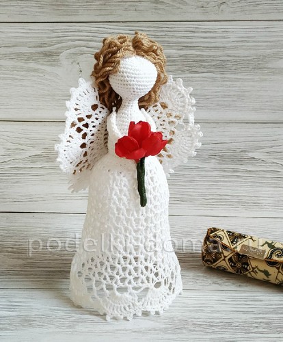 Ангел в технике макраме Ангел в технике макраме