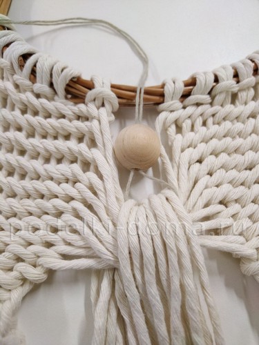 Ангел в технике макраме Ангел в технике макраме