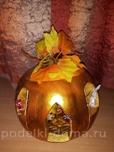 Поделки из тыквы Поделки из тыквы