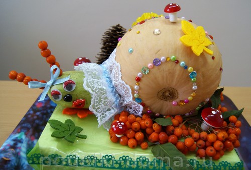 Поделки из тыквы Поделки из тыквы