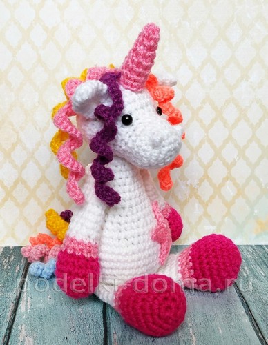 Детская поделка — лепим единорога Детская поделка — лепим единорога