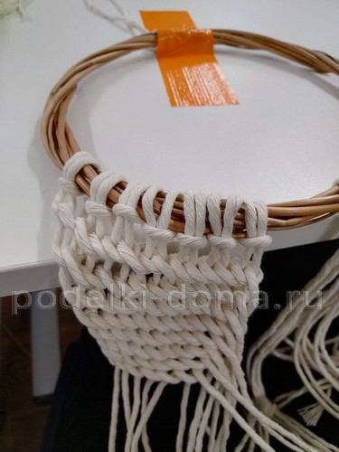 Ангел в технике макраме Ангел в технике макраме