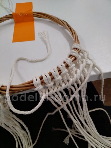 Ангел в технике макраме Ангел в технике макраме