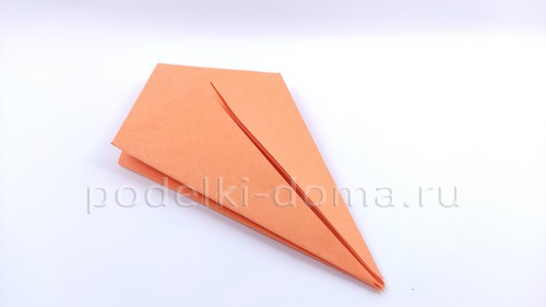 Кленовый лист из бумаги, оригами