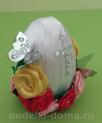 Пасхальная композиция из подручных материалов Пасхальная композиция из подручных материалов