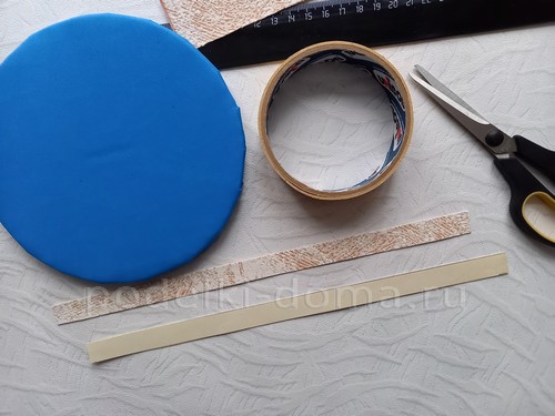 Как сделать свечу из картона и фоамирана — 3 МК