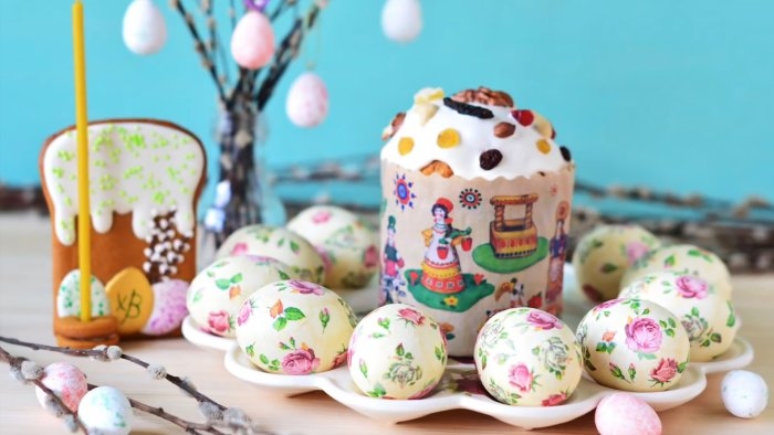 Как запросто украсить яйца без наклеек и сэкономить деньги Как запросто украсить яйца без наклеек и сэкономить деньги