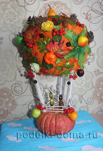 Поделки из тыквы Поделки из тыквы