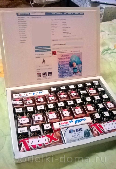 Шоколадница для будущего защитника Шоколадница для будущего защитника