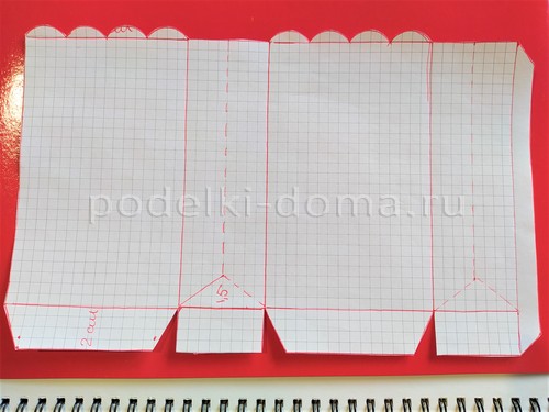 Пасхальный пакетик из картона Пасхальный пакетик из картона