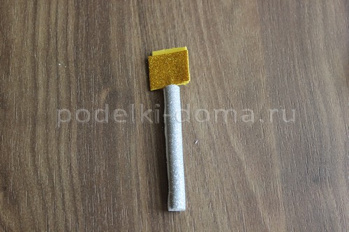 Как сделать свечу из картона и фоамирана — 3 МК