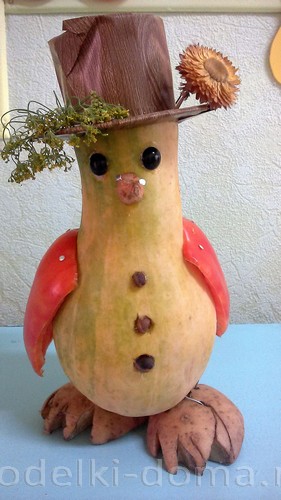 Поделки из тыквы Поделки из тыквы