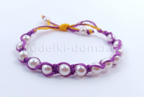 Как сплести браслеты из шнуров и нитей Как сплести браслеты из шнуров и нитей