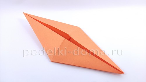 Кленовый лист из бумаги, оригами