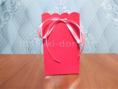 Пасхальный пакетик из картона Пасхальный пакетик из картона