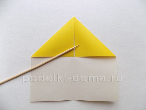 Колокольчики из бумаги (оригами)