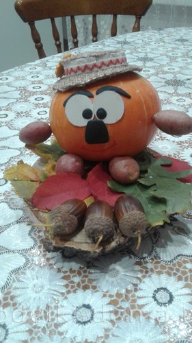 Поделки из тыквы Поделки из тыквы