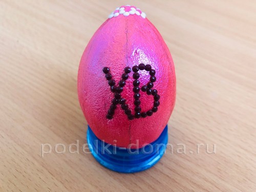 Пасхальная композиция из подручных материалов Пасхальная композиция из подручных материалов