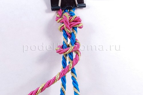 Как сплести браслеты из шнуров и нитей Как сплести браслеты из шнуров и нитей