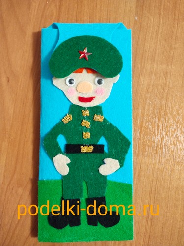 Шоколадница для будущего защитника Шоколадница для будущего защитника