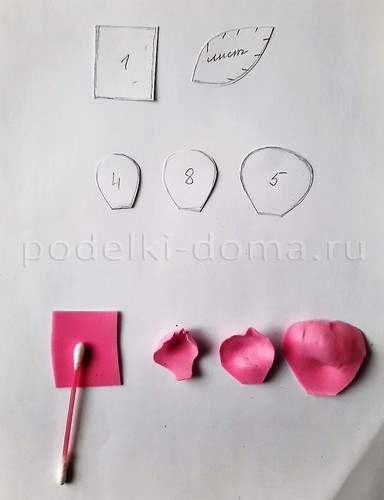 Букетница из газетных трубочек