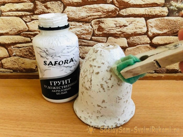 Как сделать елочная игрушку «Колокольчик» из бумаги