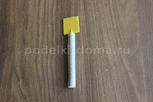 Как сделать свечу из картона и фоамирана — 3 МК