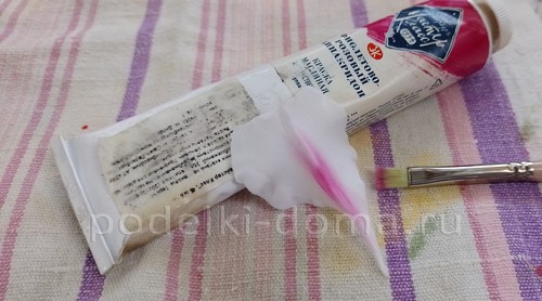 Цветок альстромерия из холодного фарфора Цветок альстромерия из холодного фарфора