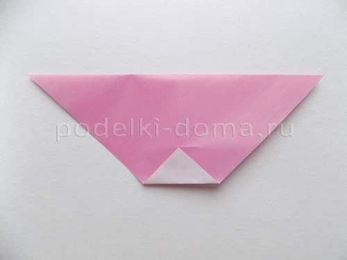 Зайчик из бумаги (оригами)