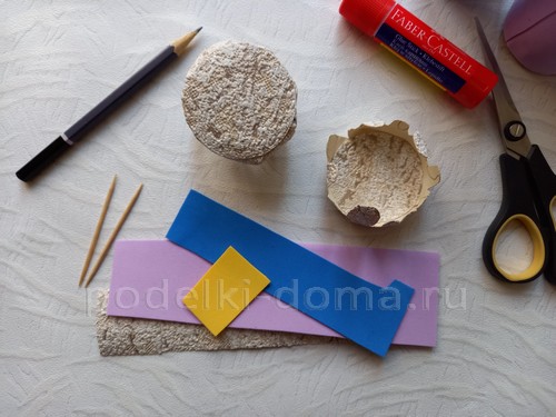 Как сделать свечу из картона и фоамирана — 3 МК