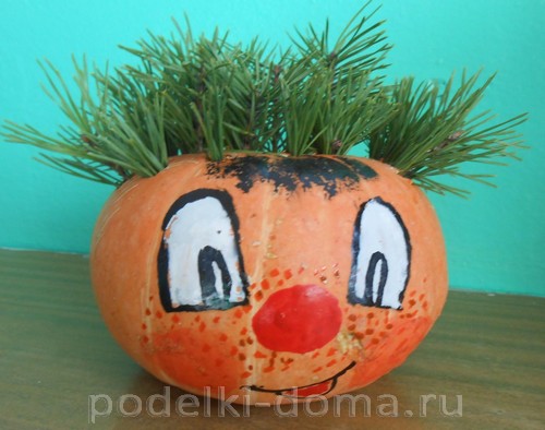 Поделки из тыквы Поделки из тыквы